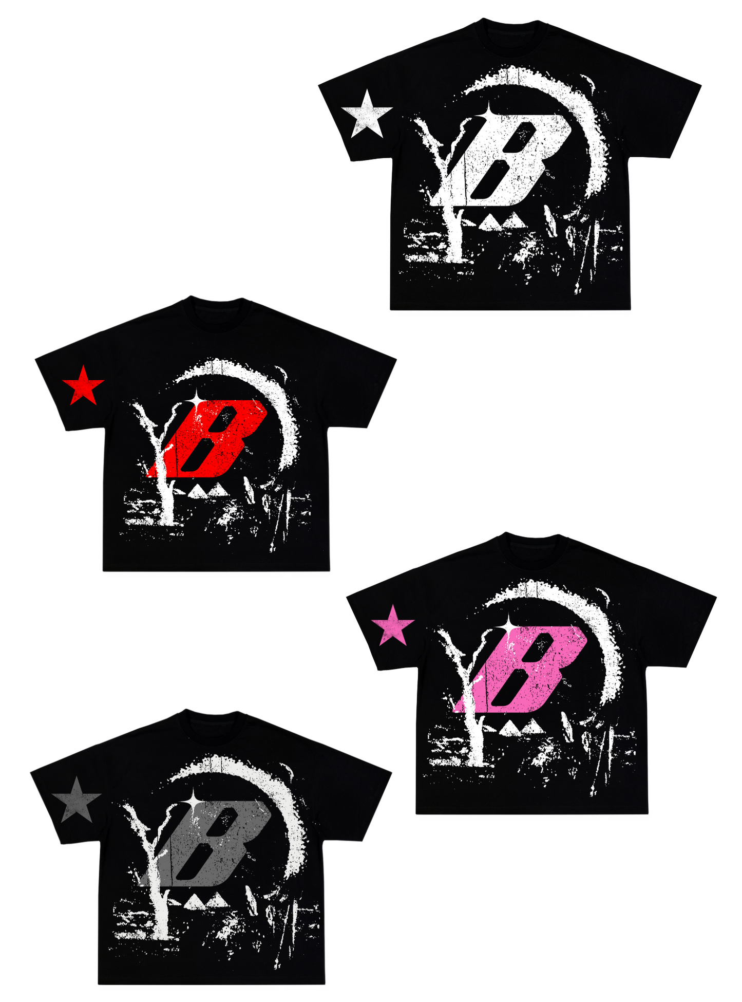 Camiseta Blxckstxr "Roja"