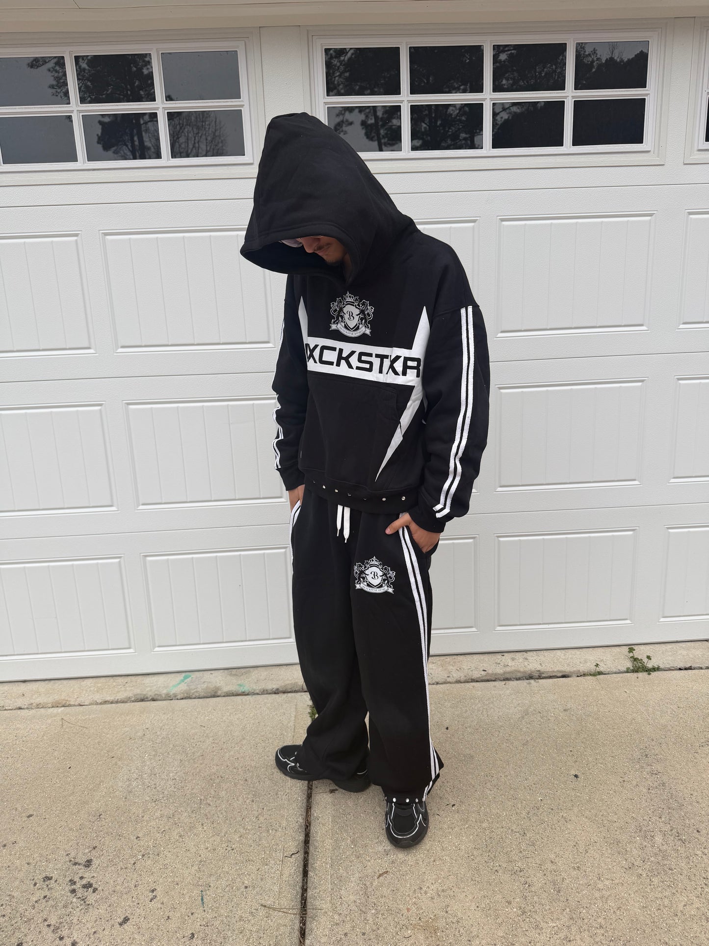 Blxckstxr "VARSITY BLACK" Sweatsuit