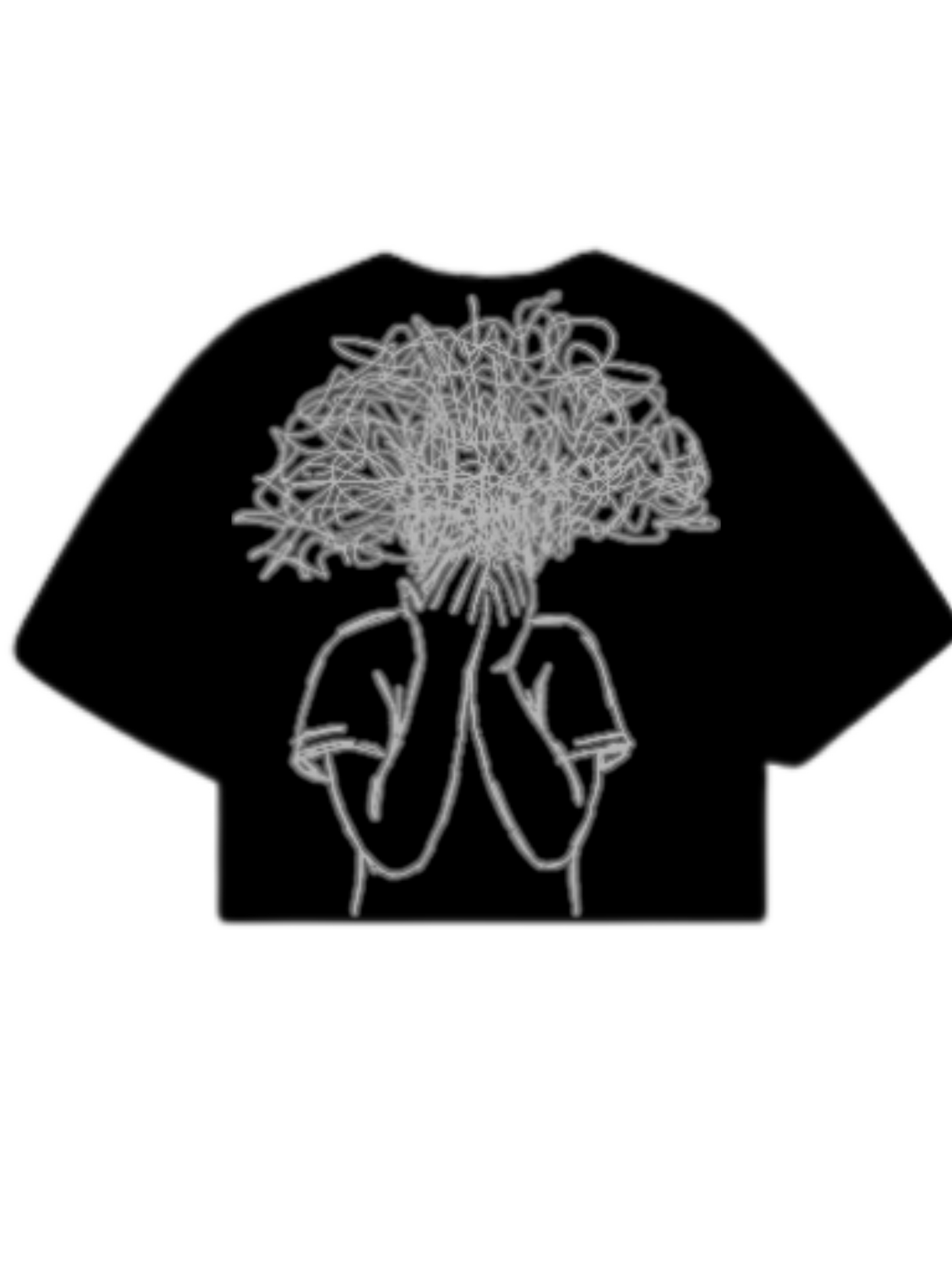 Blxckstxr "Spaced Out" Black Tee