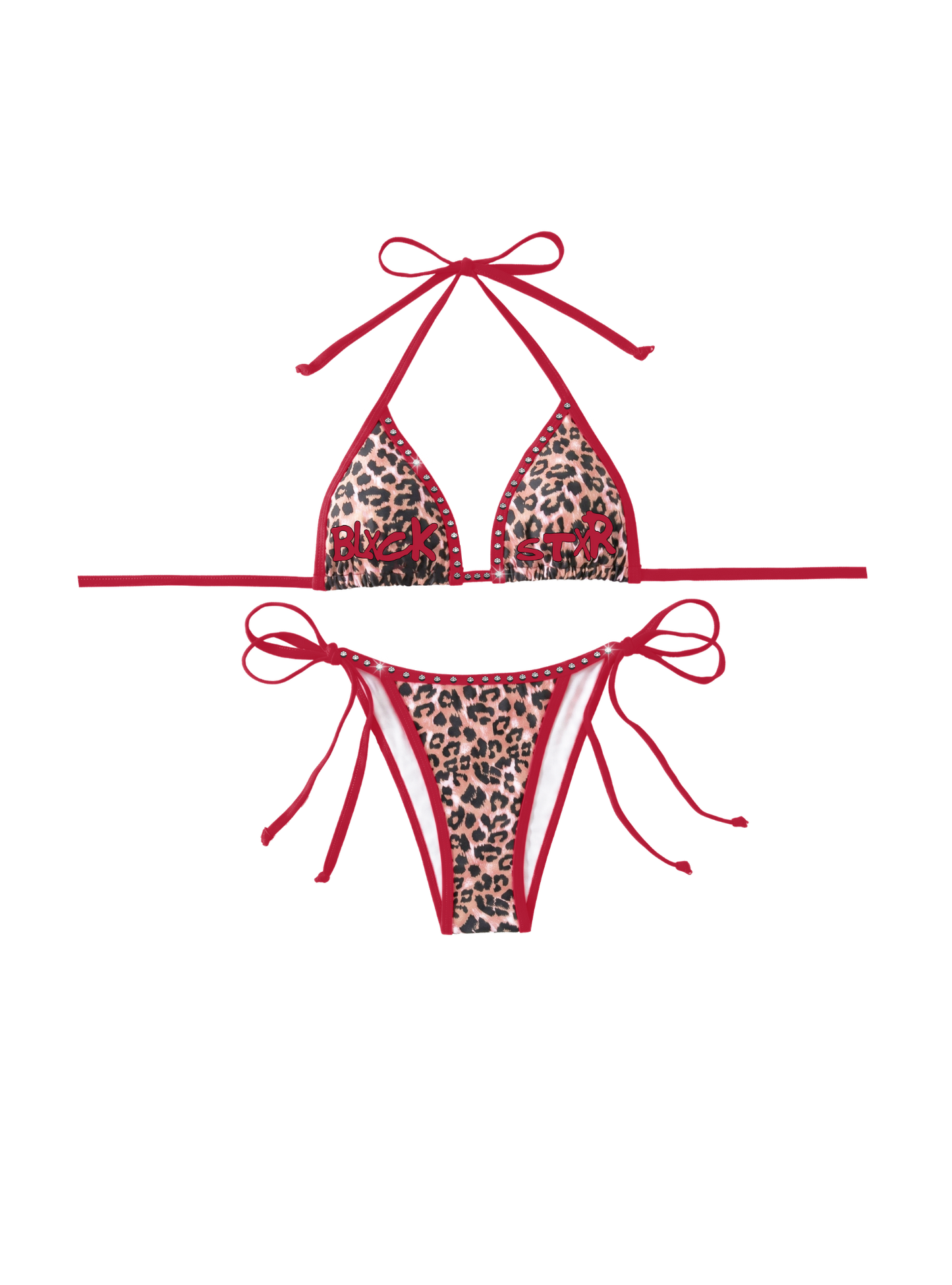 Blxckstxr "Cherry Bomb" Bikini Set
