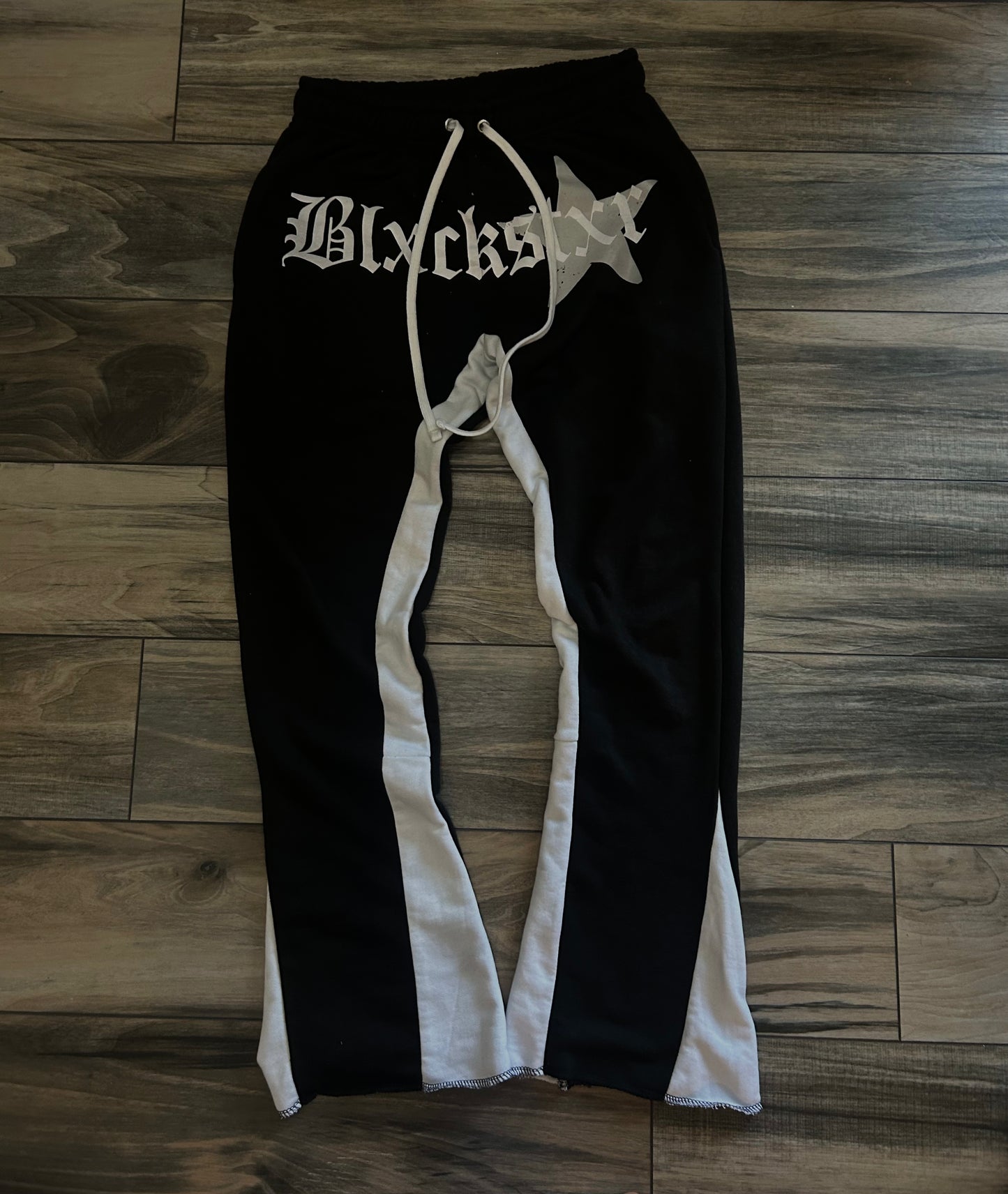 Blxckstxr "Flared Black Star" Sweatpants