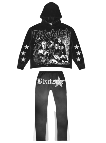 Blxckstxr "Sweatsuit" Black Set