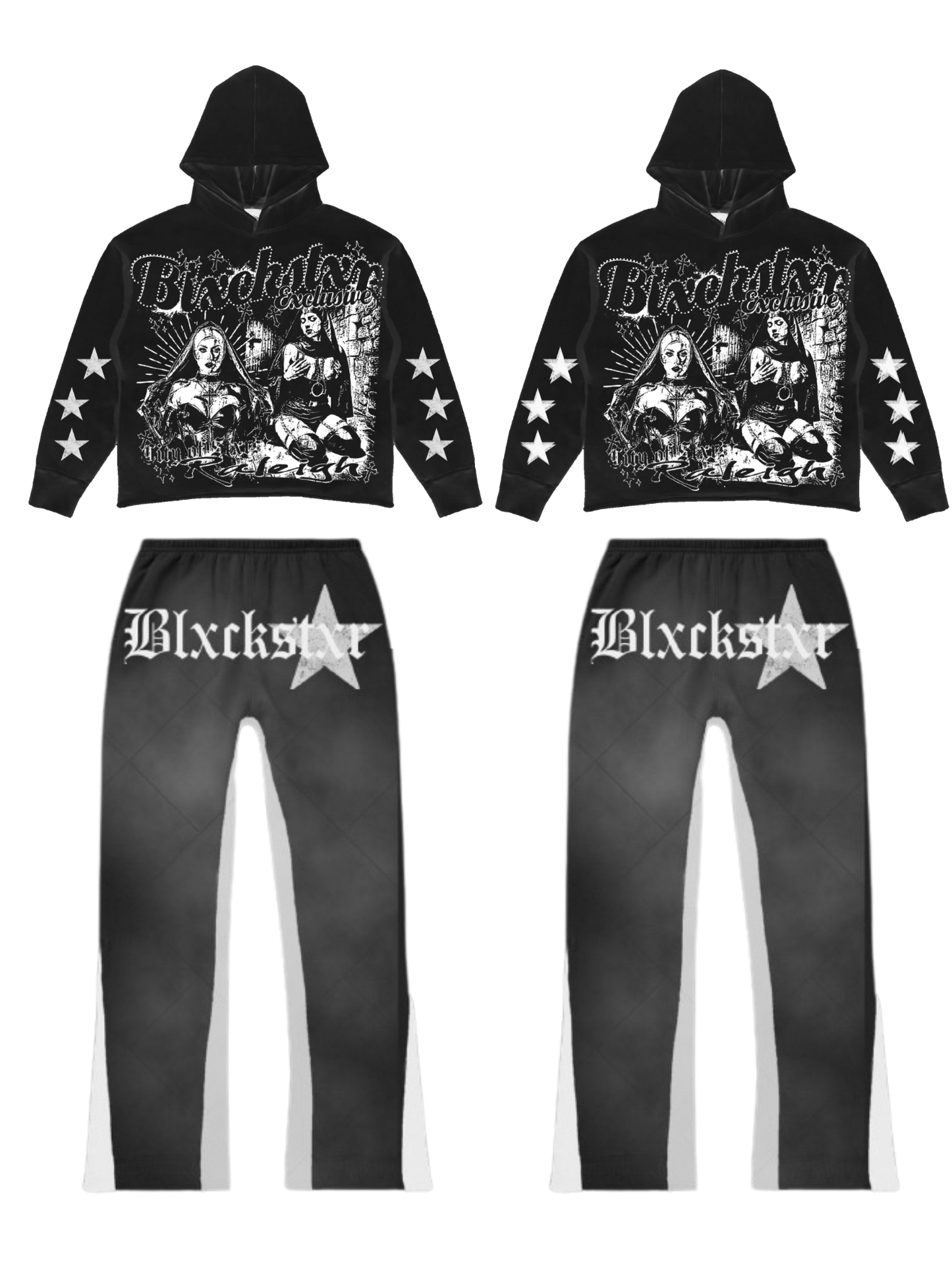 Blxckstxr "Double Black Star" Set