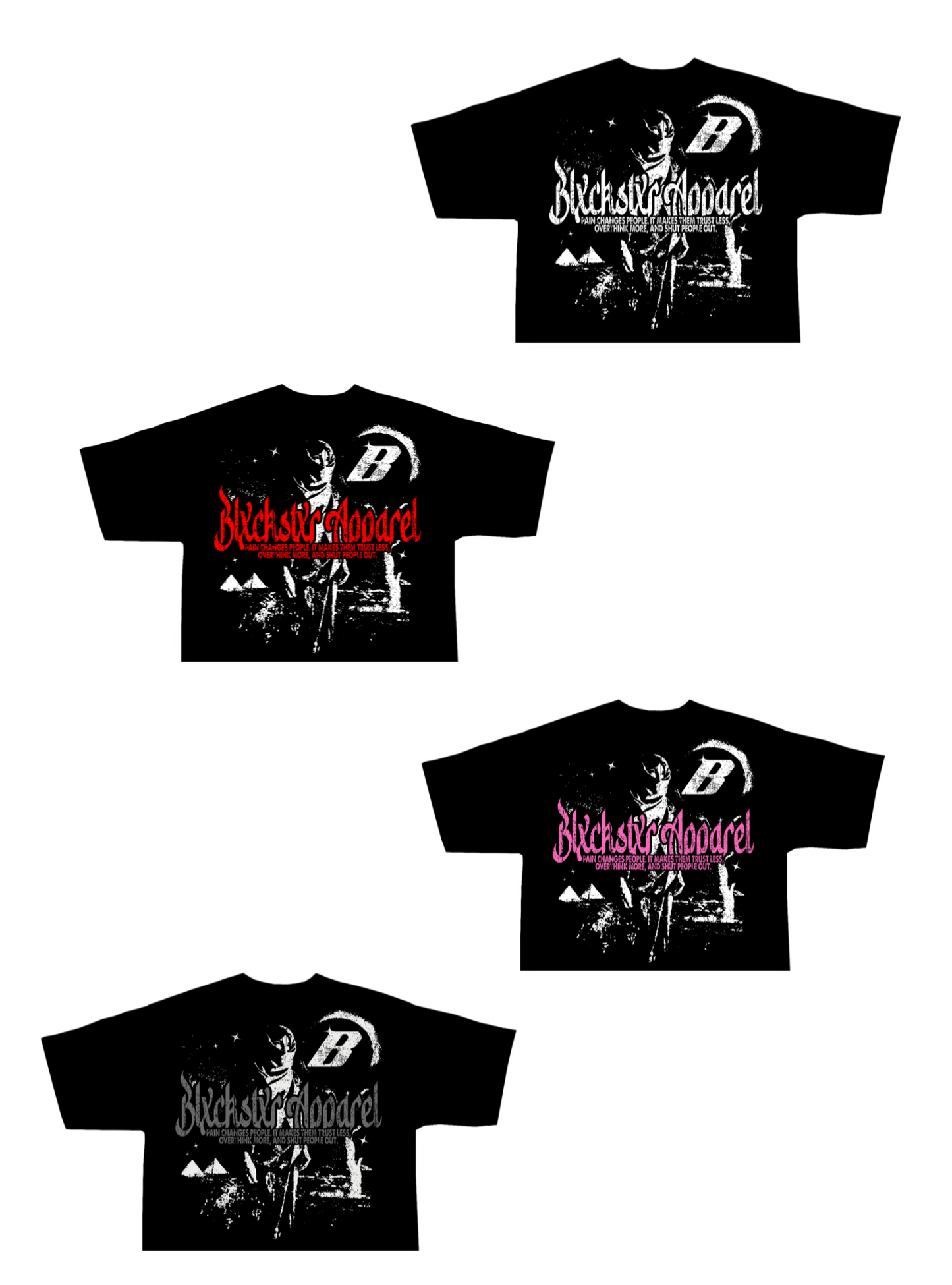 Camiseta Blxckstxr "Roja"