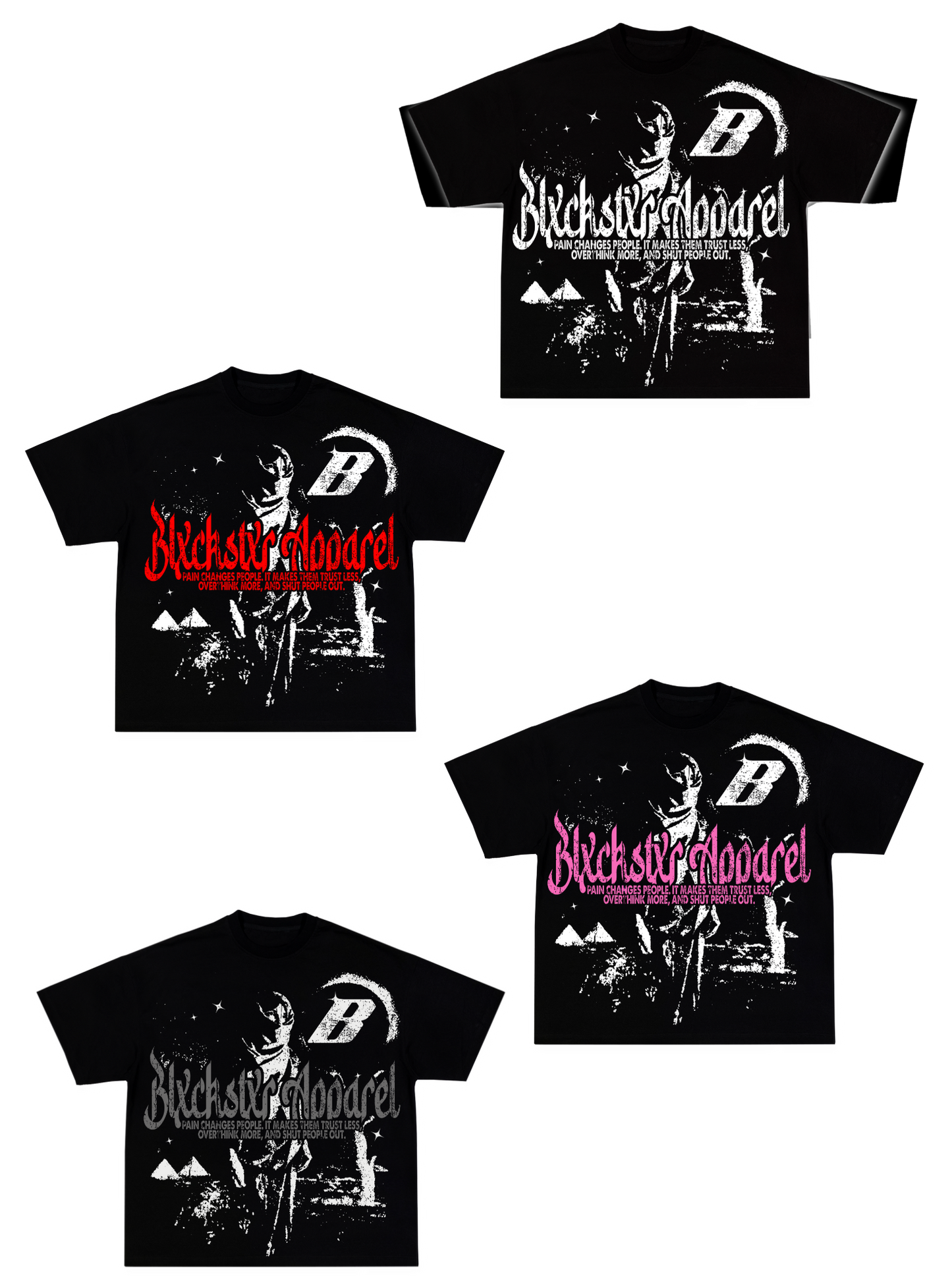 Camiseta Blxckstxr "Roja"