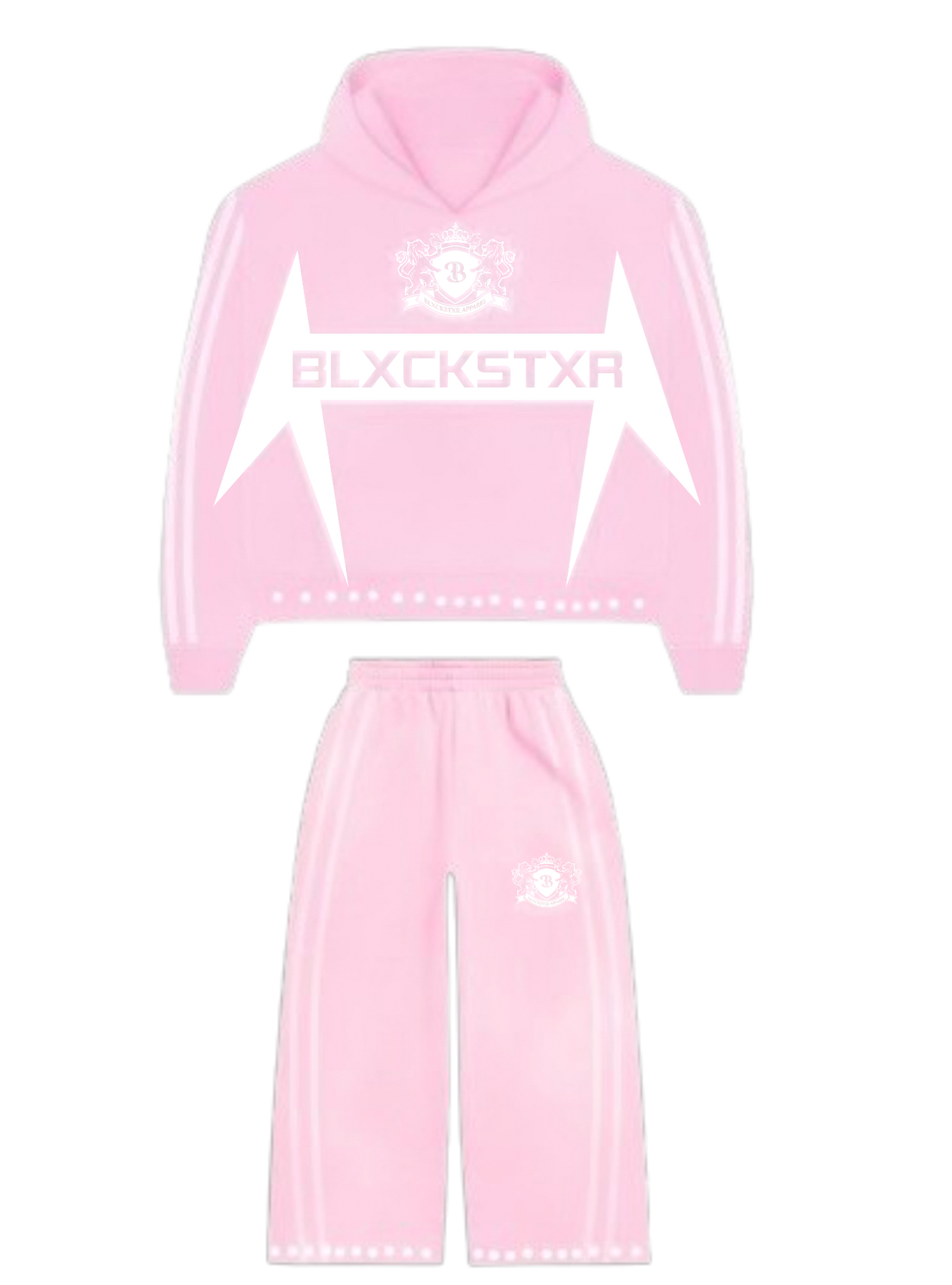Blxckstxr "ALL CONFERENCE PINK" Sweatsuit
