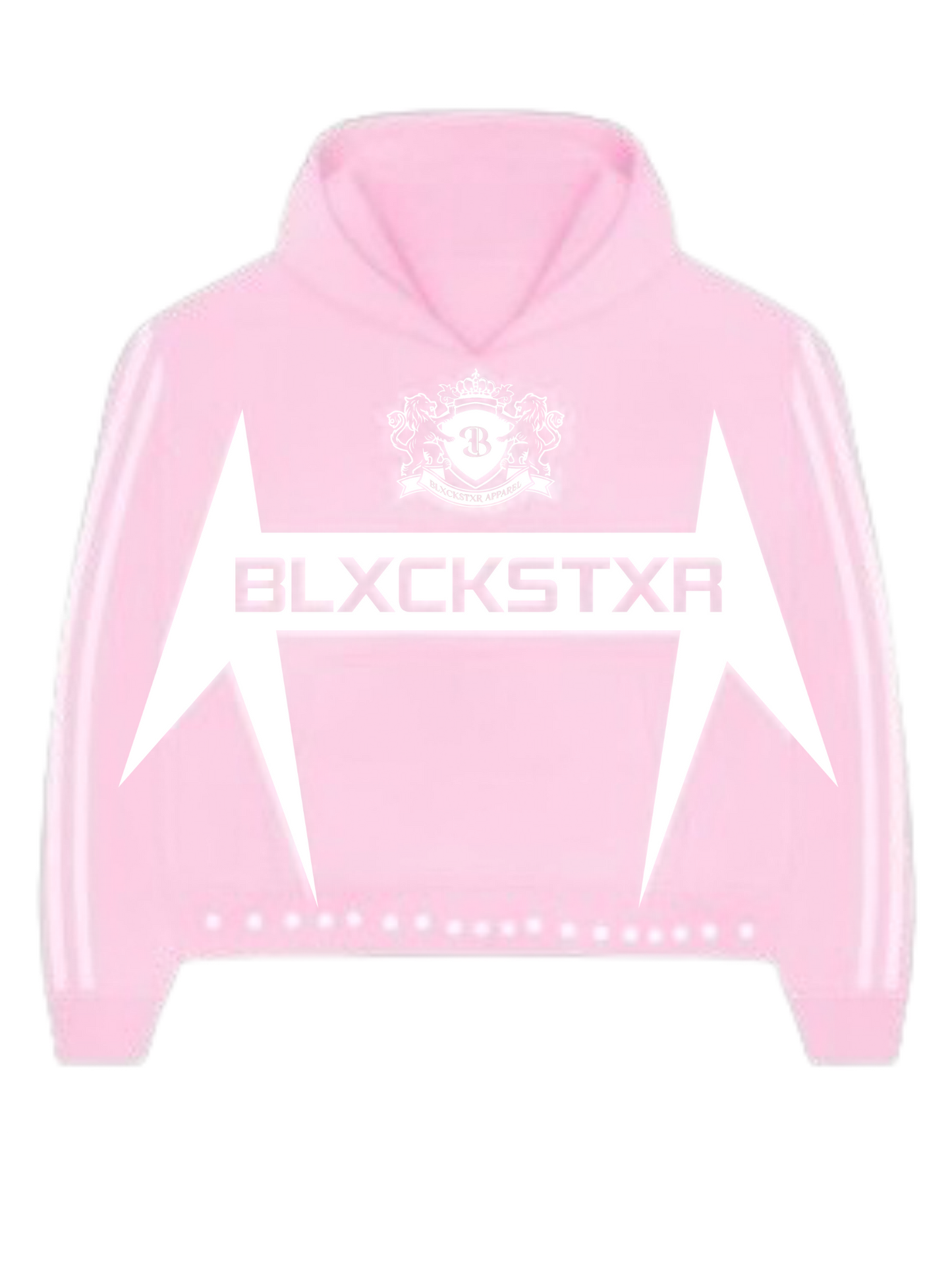 Blxckstxr "ALL CONFERENCE PINK" Hoodie V2