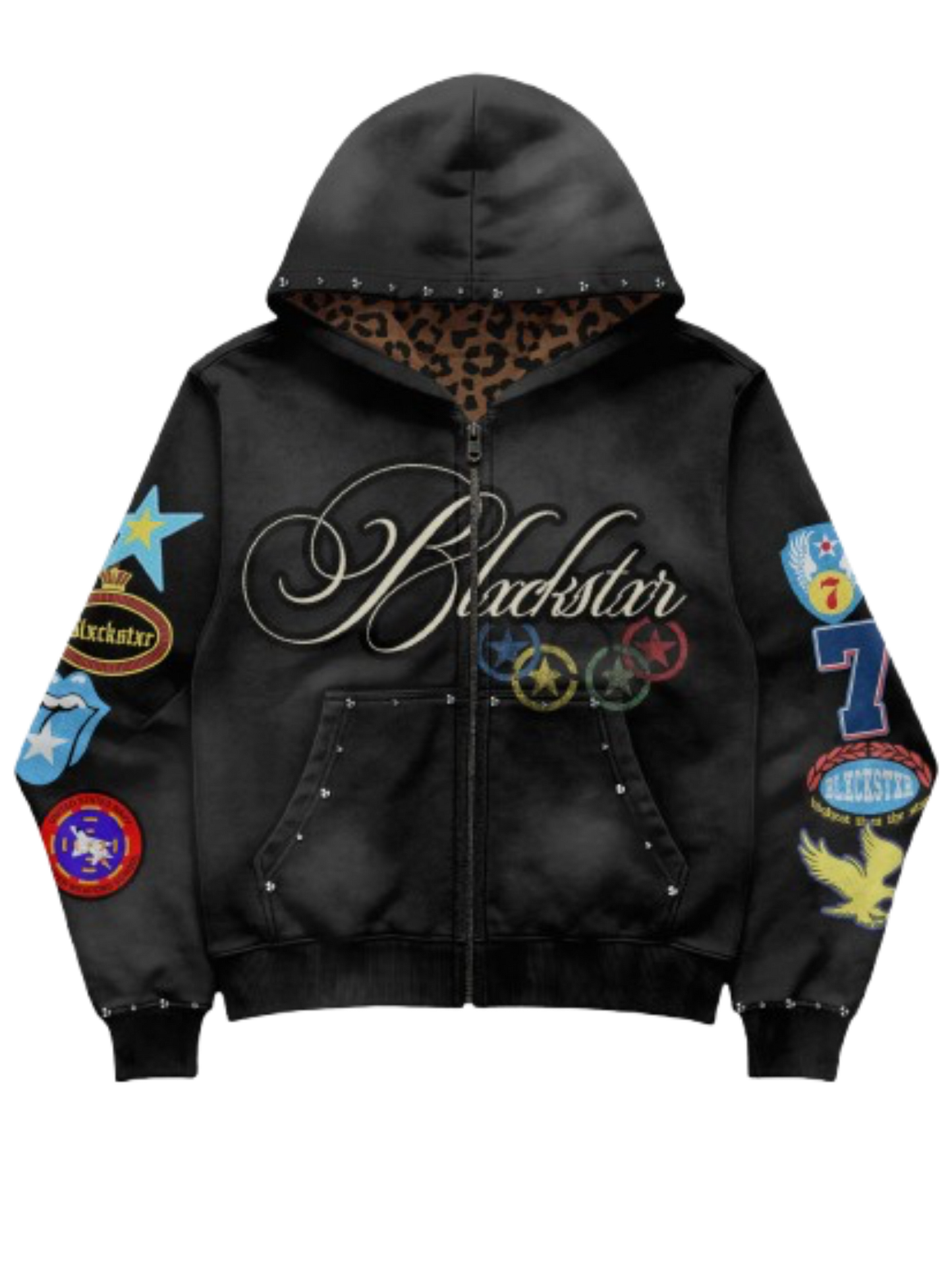 Blxckstxr "Obsidian-7" Zip Up