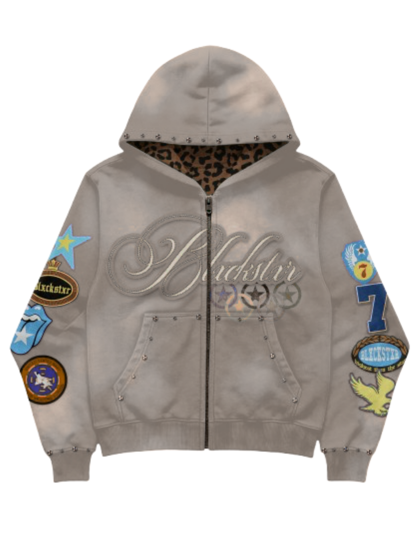Blxckstxr "M00nR0ck” Zip Up