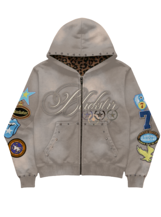 Blxckstxr "M00nR0ck” Zip Up