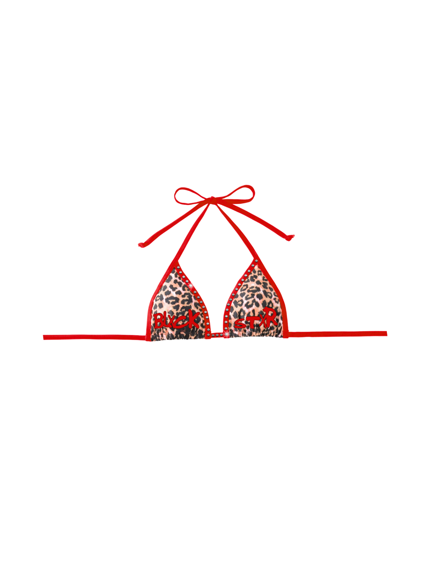 Blxckstxr "Cherry Bomb" Bikini Top