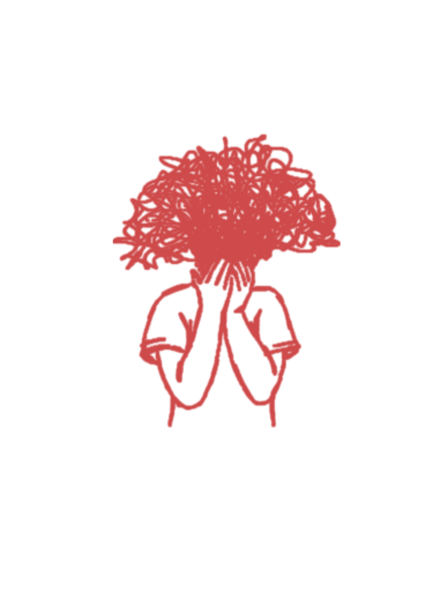 Blxckstxr "Spaced Out" White Red Tee