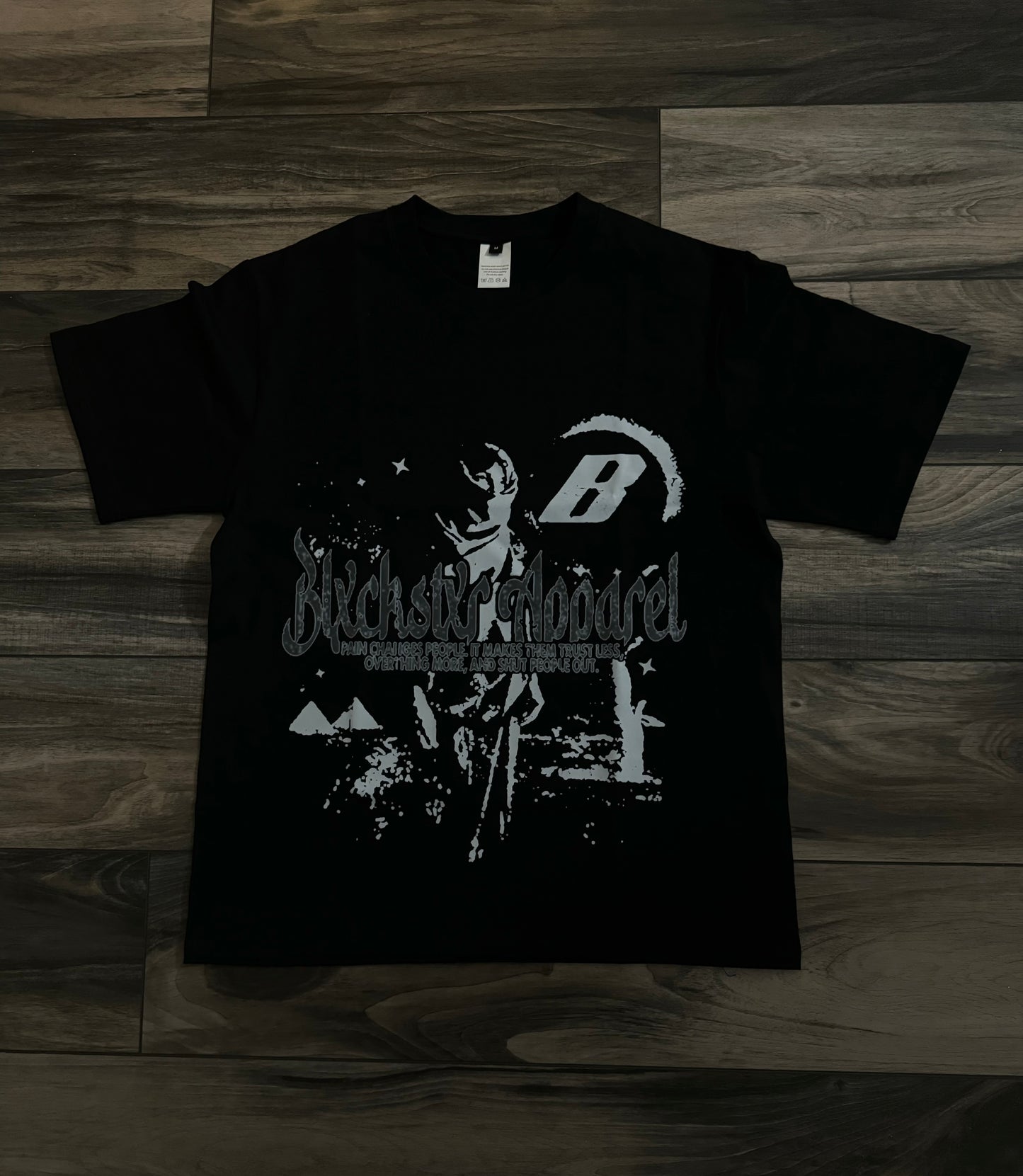 Camiseta Blxckstxr "GRIS"
