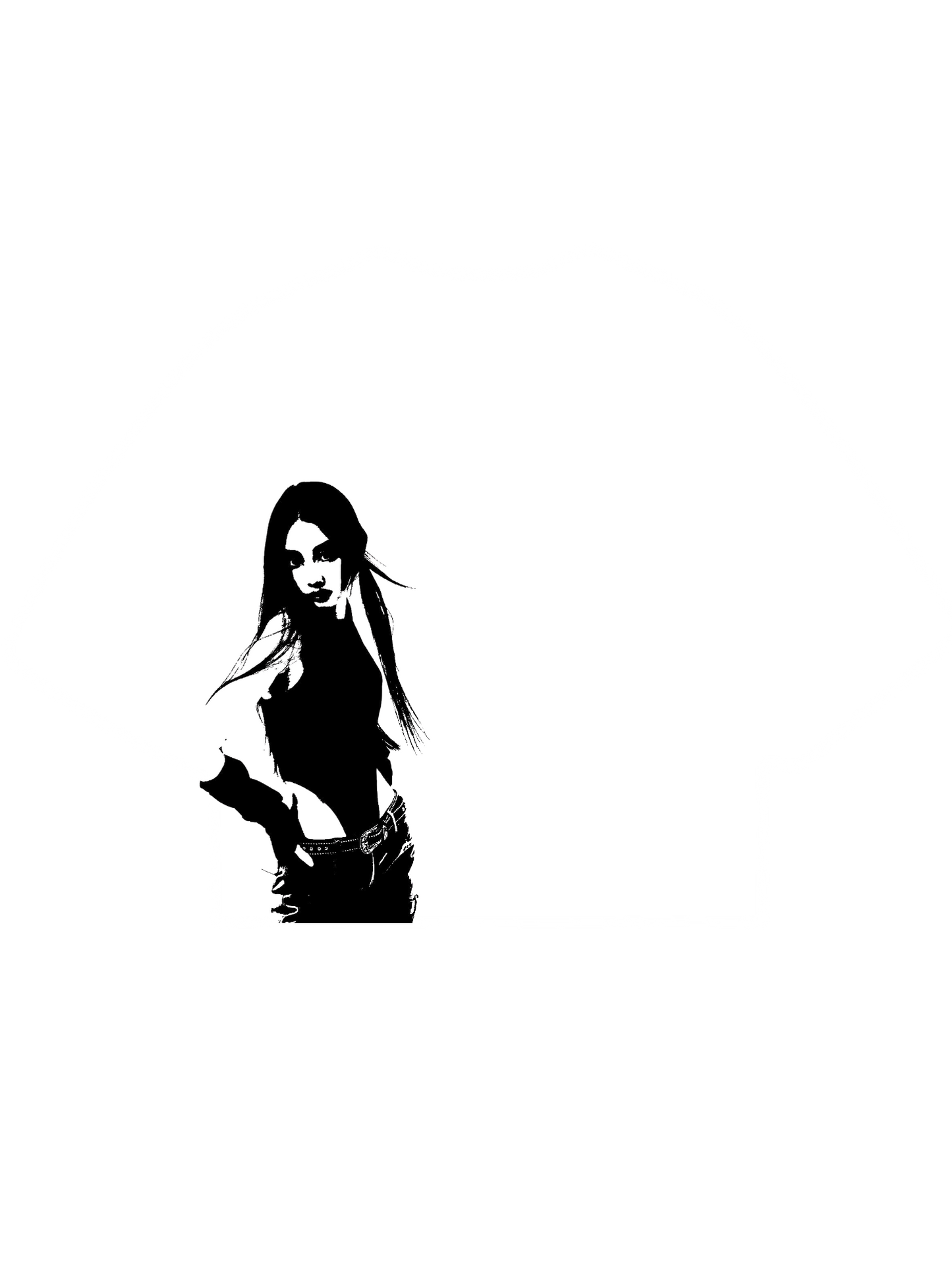 Blxckstxr "Gone Girl" Tee
